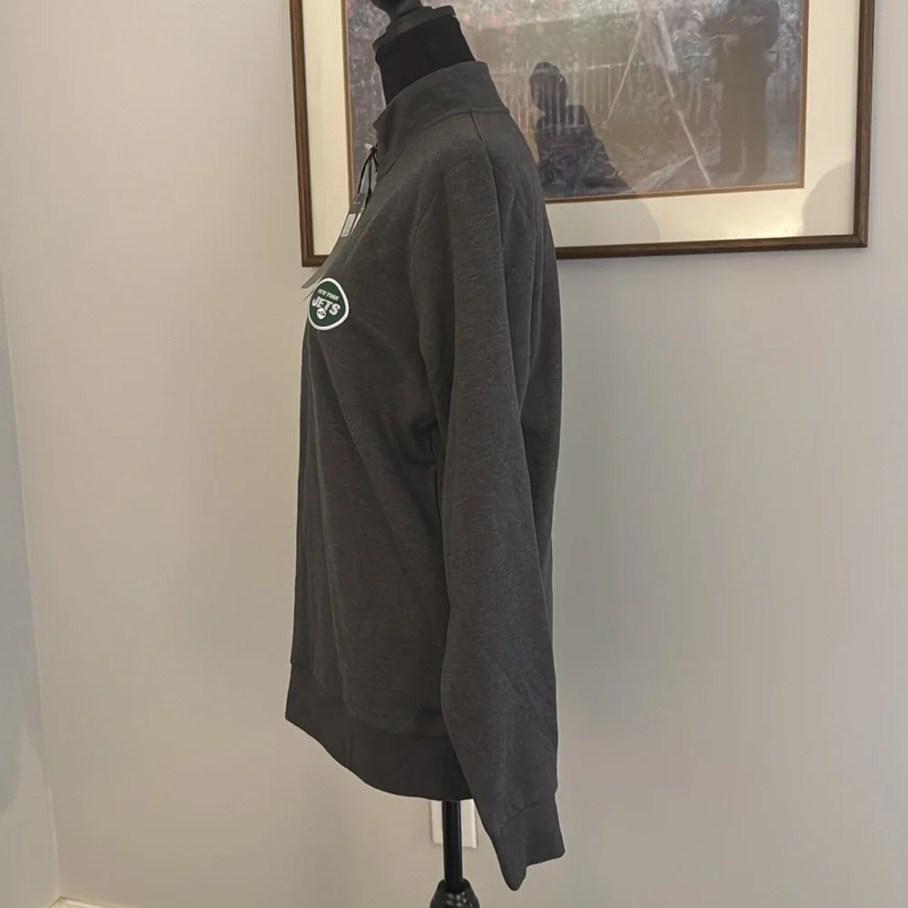 NWT New York Jets Antigua Quarter Zip Pullover Men’s Size Medium